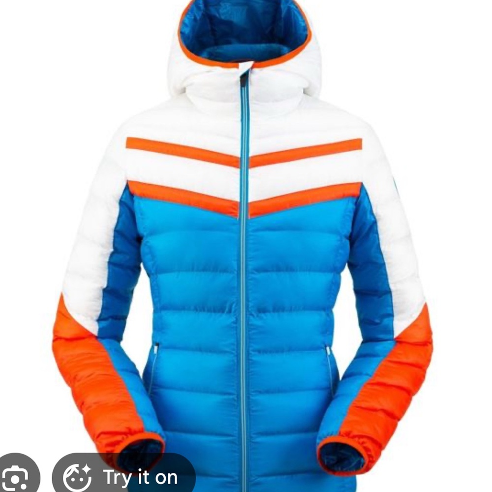 Spyder ethos jacket in lagoon